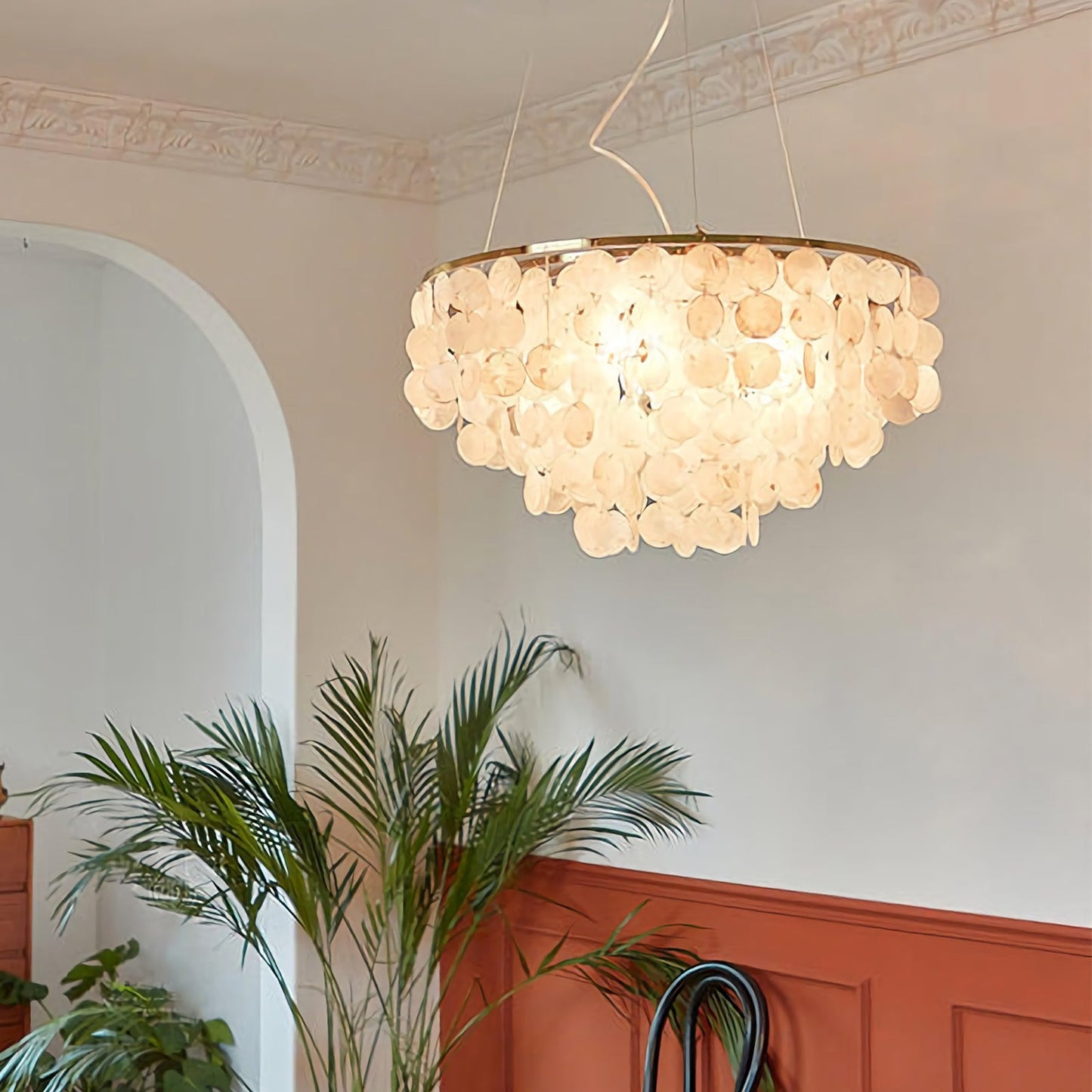 Shell Wind Chime Chandelier - Nuvé