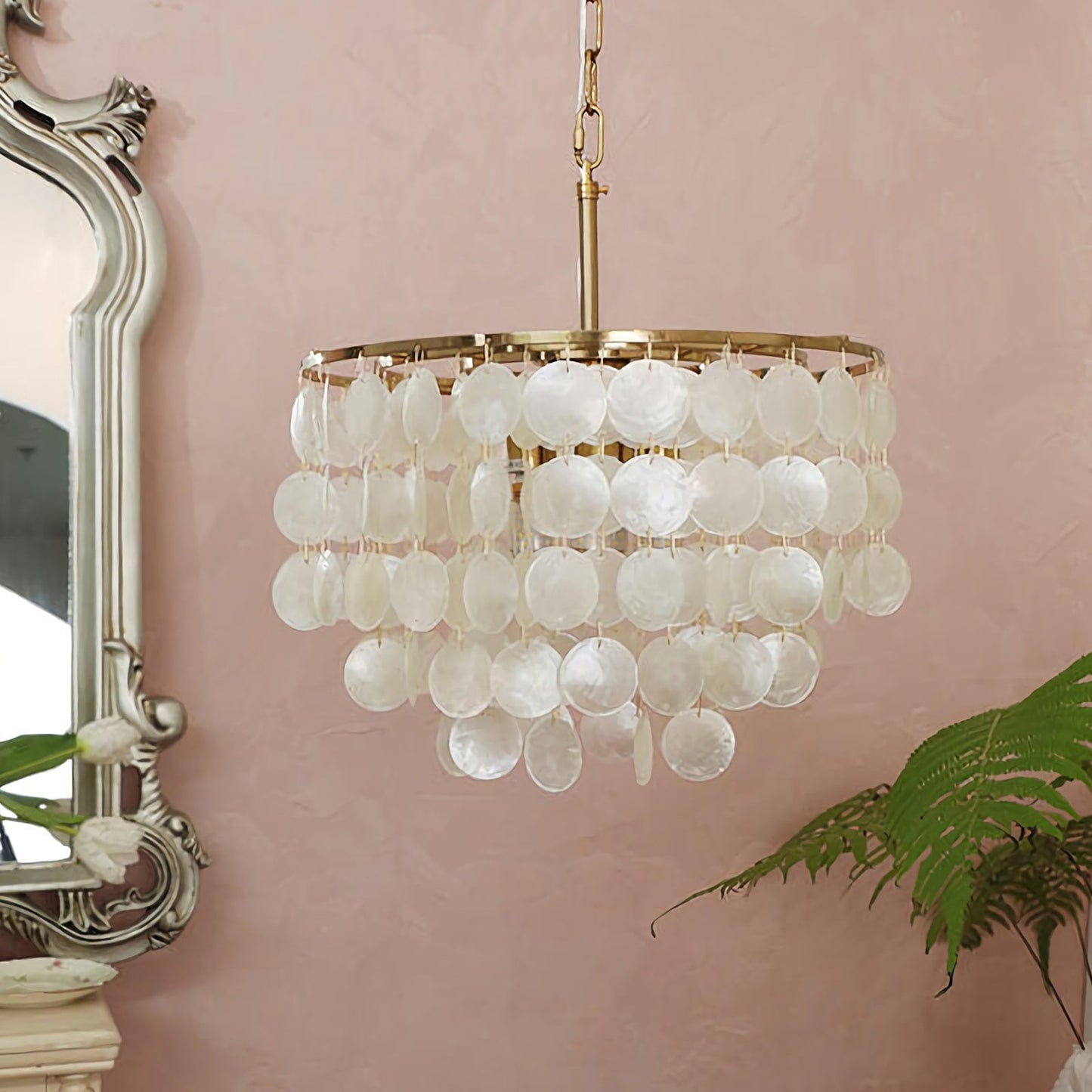 Shell Wind Chime Chandelier - Nuvé