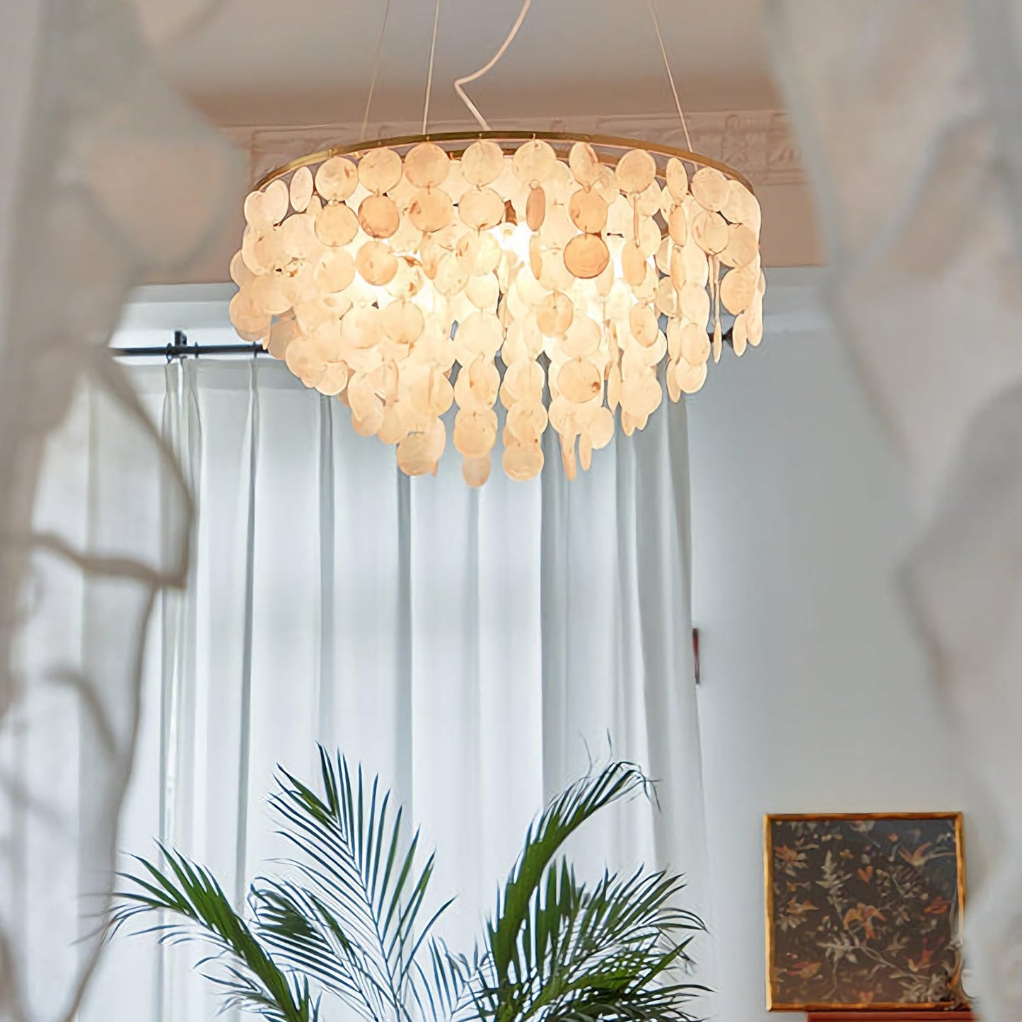 Shell Wind Chime Chandelier - Nuvé