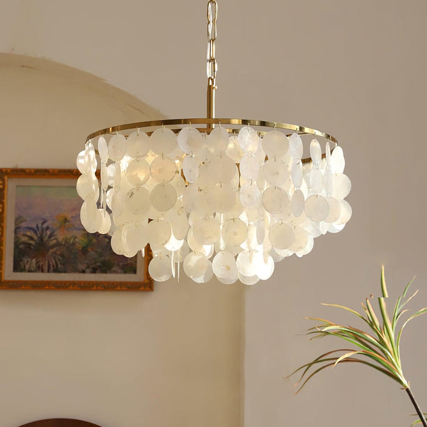 Shell Wind Chime Chandelier - Nuvé