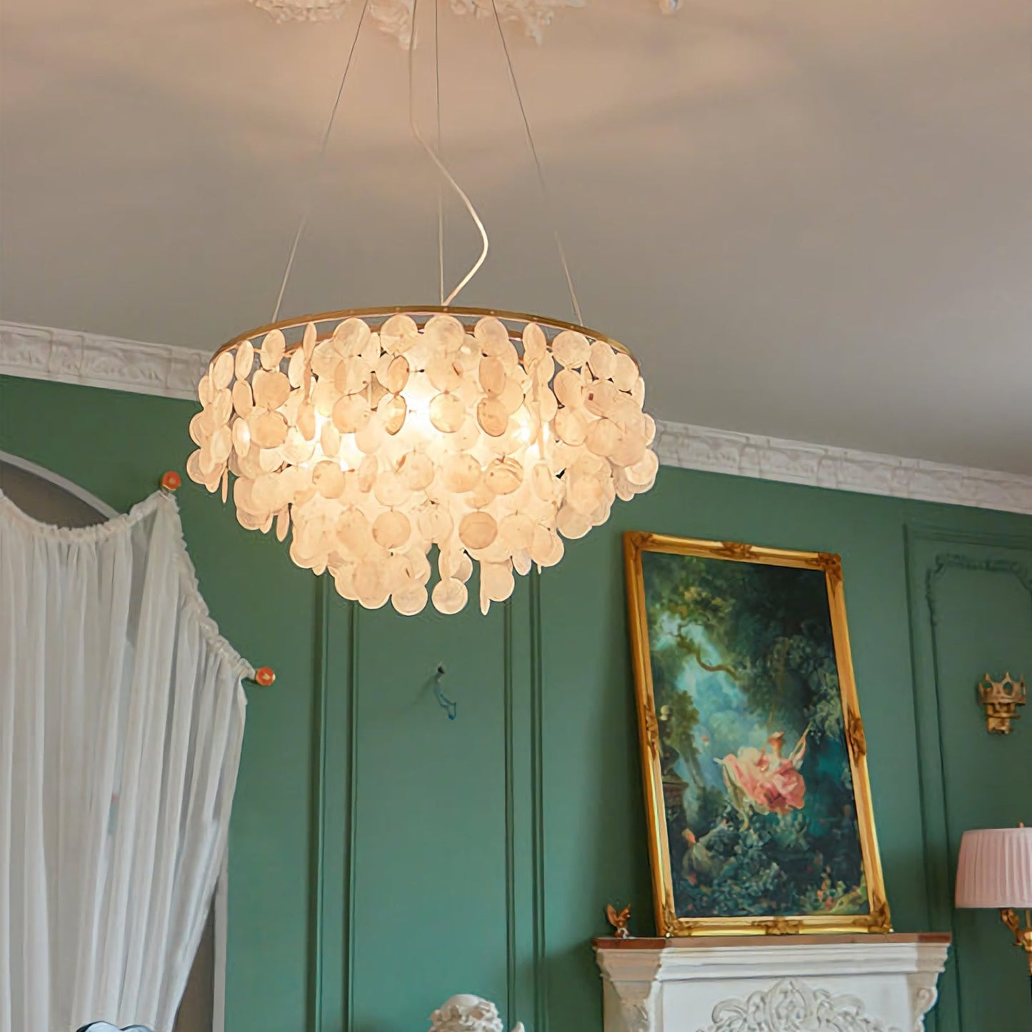 Shell Wind Chime Chandelier - Nuvé