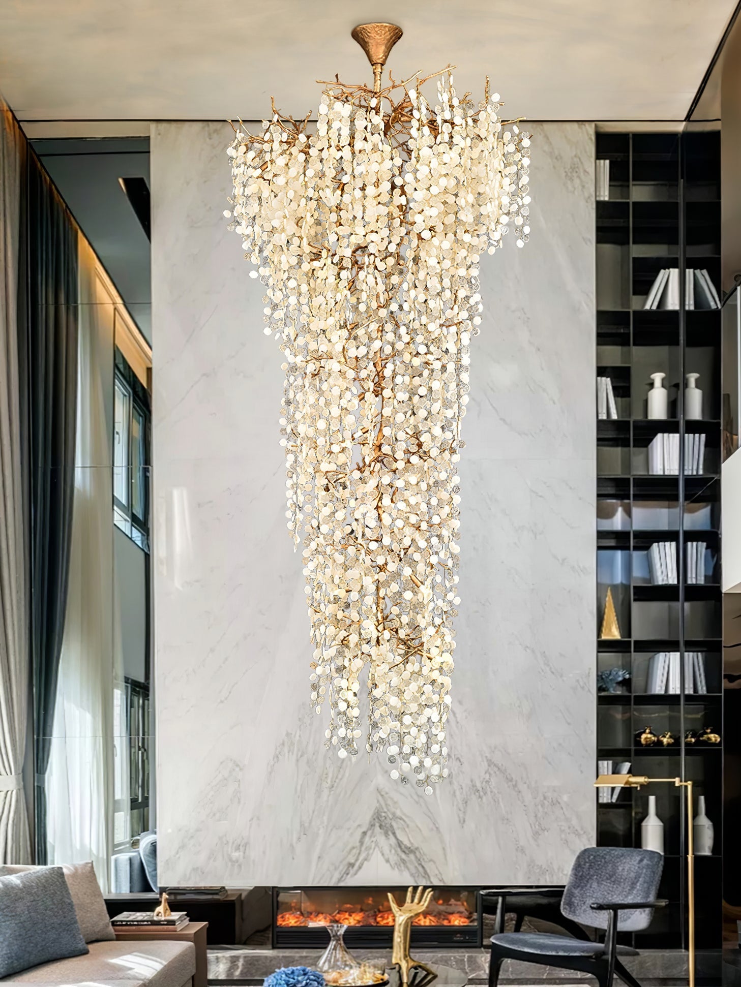 Shiro Noda Chandelier - Nuvé