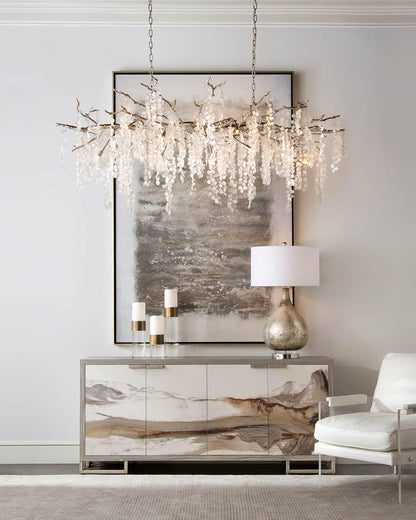 Shiro Noda Crystal Chandelier - Nuvé