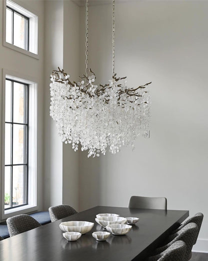Shiro Noda Crystal Chandelier - Nuvé