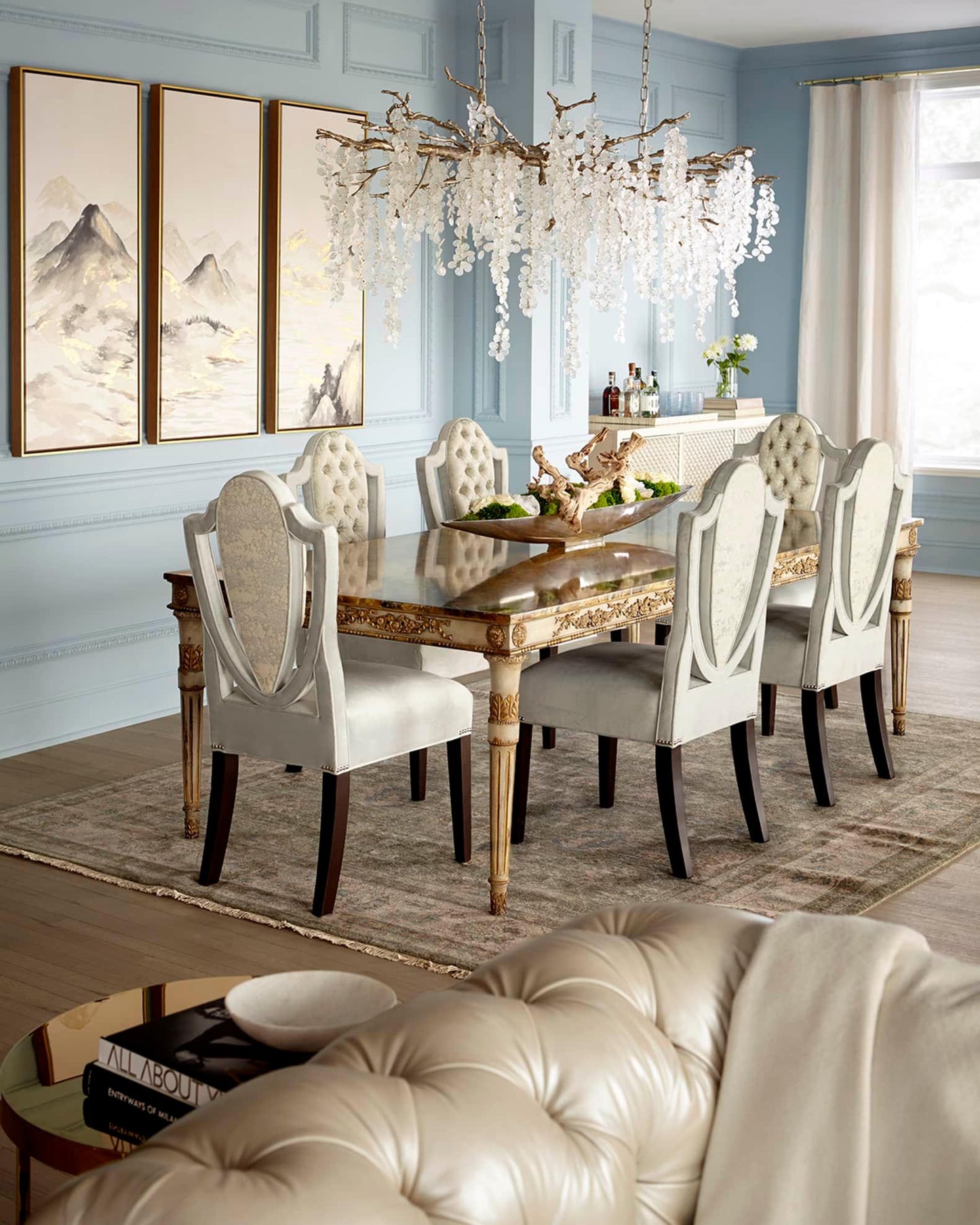 Shiro Noda Crystal Chandelier - Nuvé