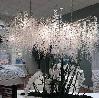 Shiro Noda Crystal Chandelier - Nuvé