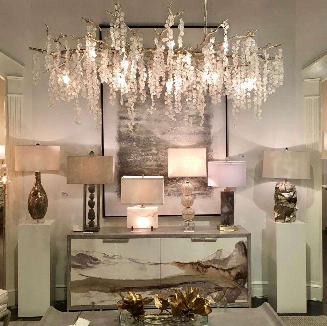 Shiro Noda Crystal Chandelier - Nuvé