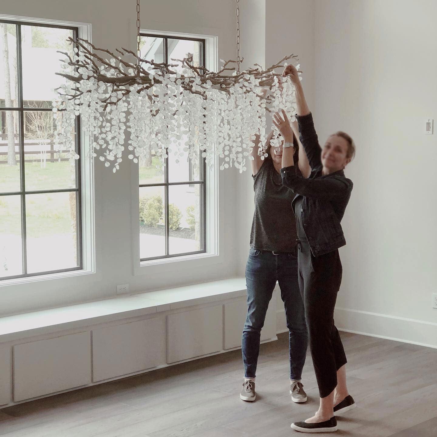 Shiro Noda Crystal Chandelier - Nuvé
