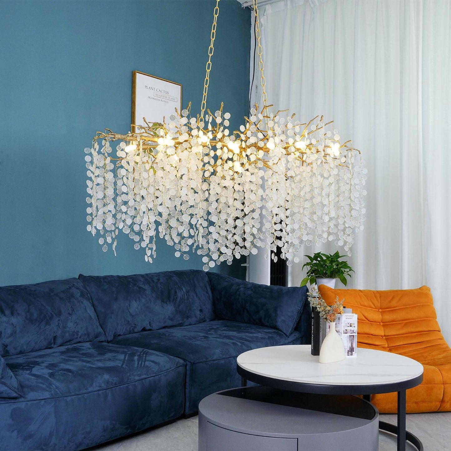 Shiro Noda Crystal Chandelier - Nuvé