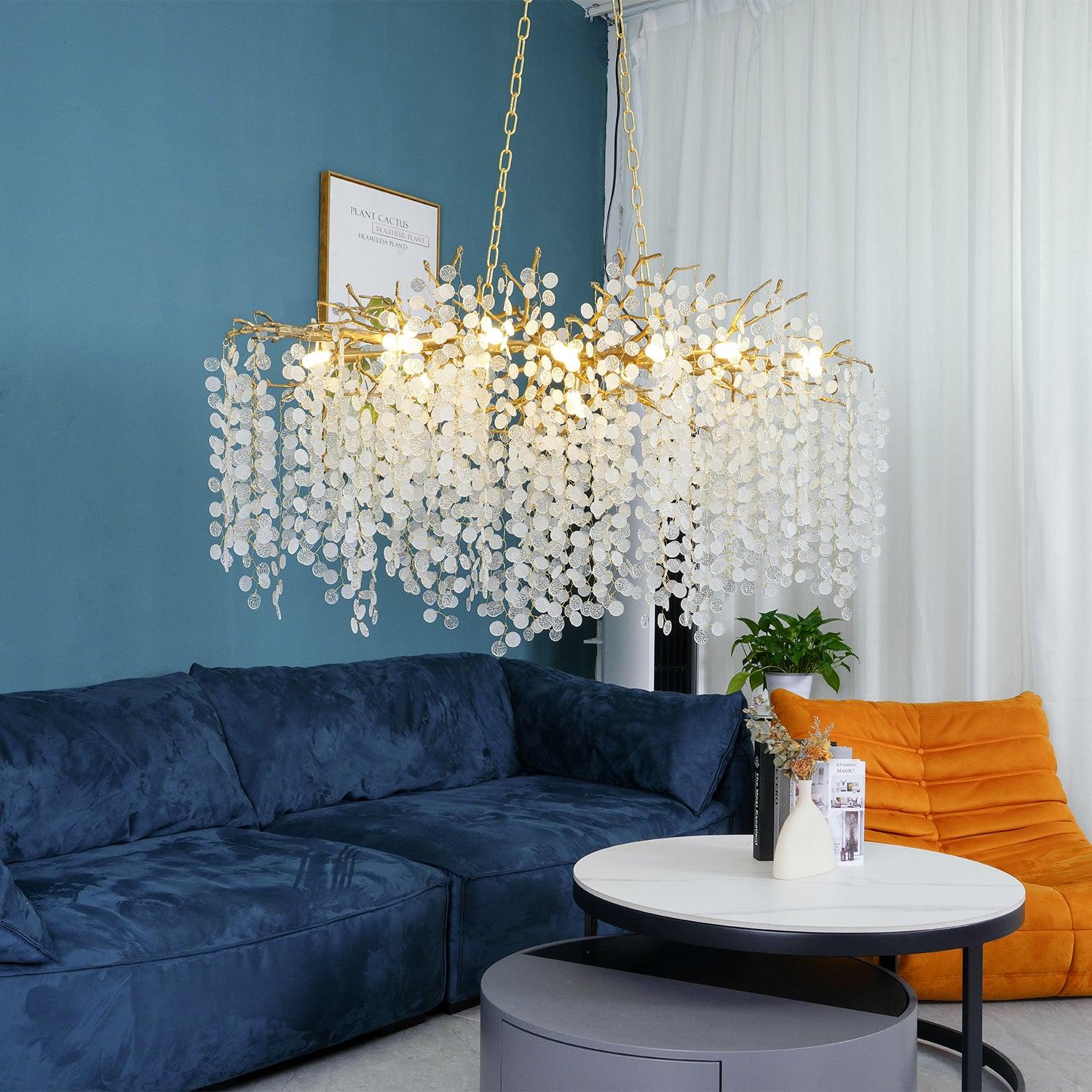 Shiro Noda Crystal Chandelier - Nuvé