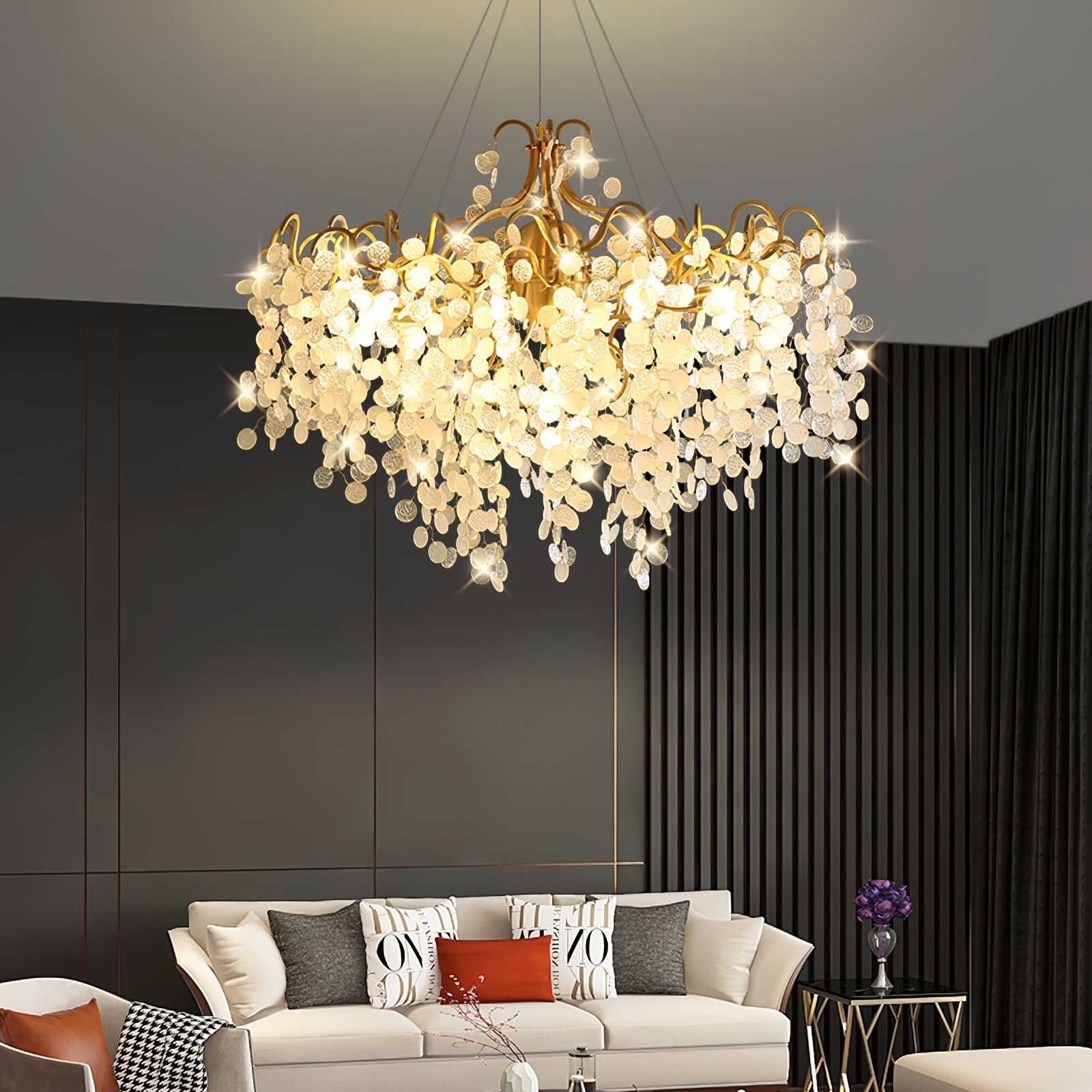 Shiro Noda Round Chandelier - Nuvé