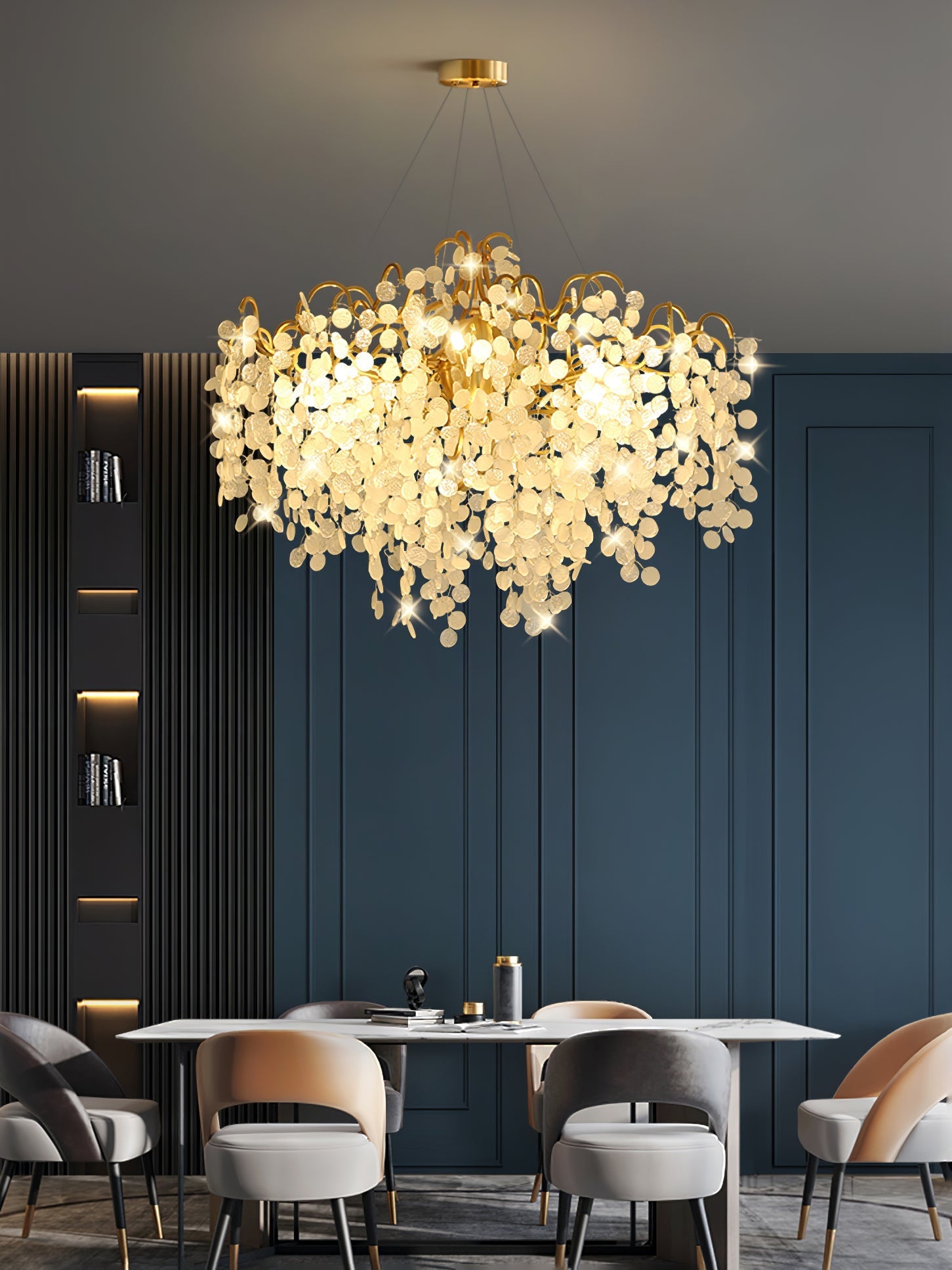 Shiro Noda Round Chandelier - Nuvé