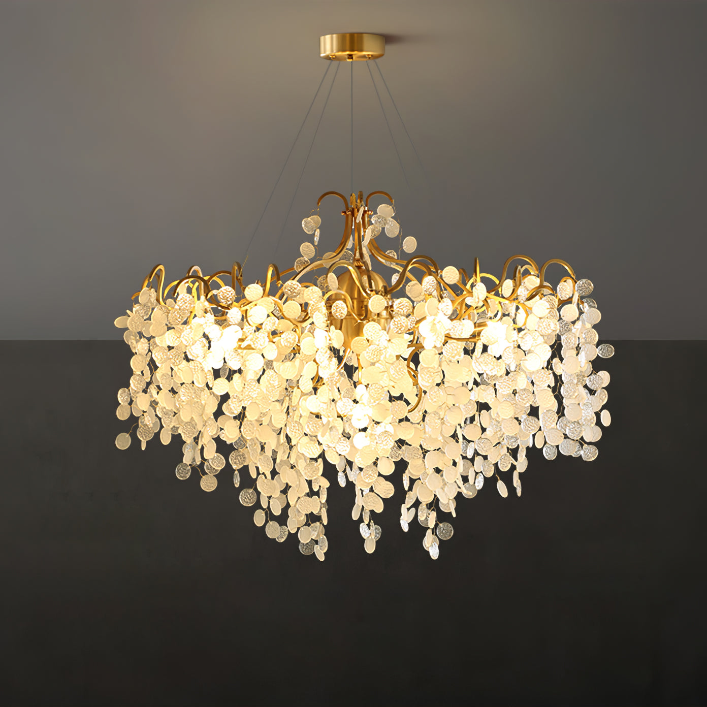 Shiro Noda Round Chandelier - Nuvé