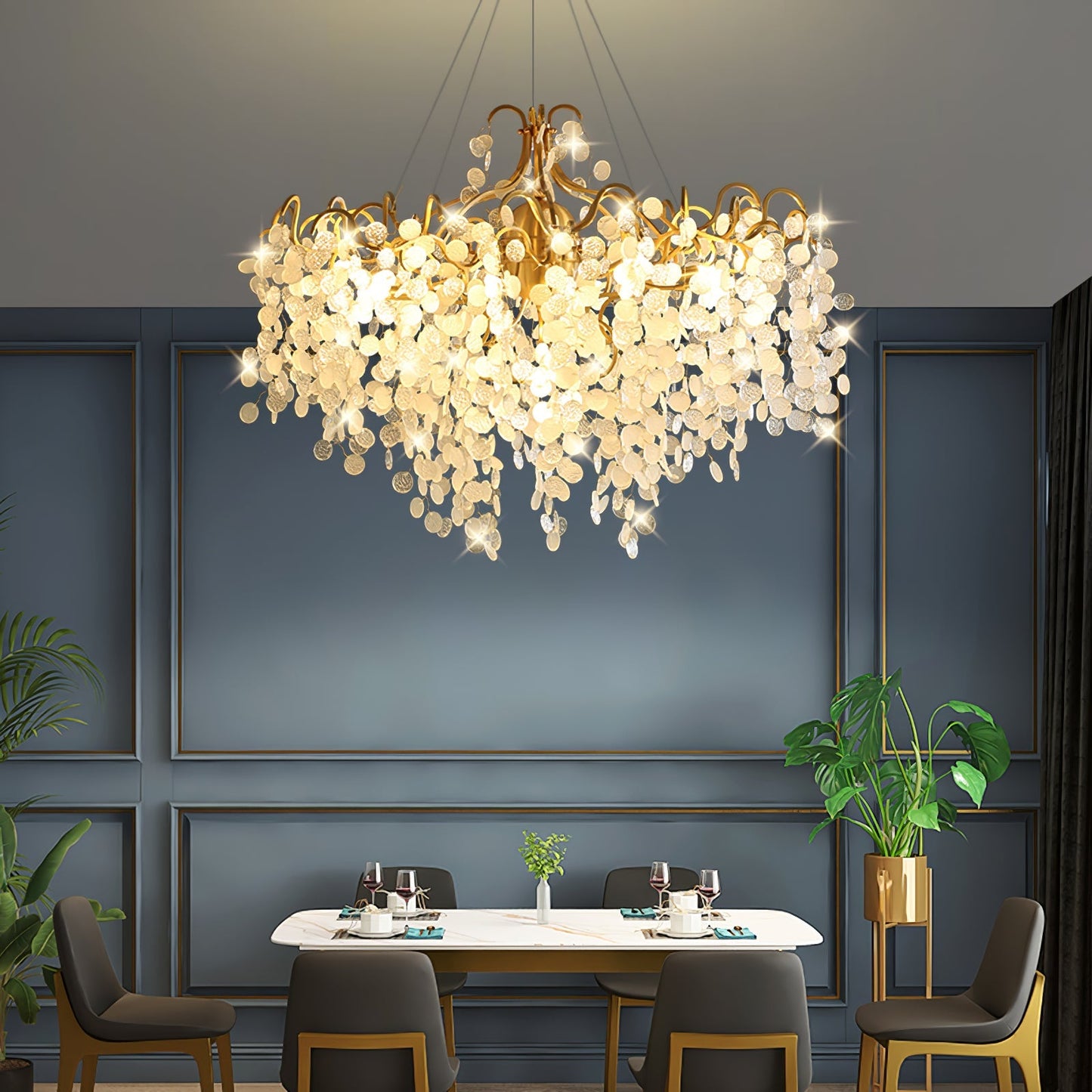 Shiro Noda Round Chandelier - Nuvé