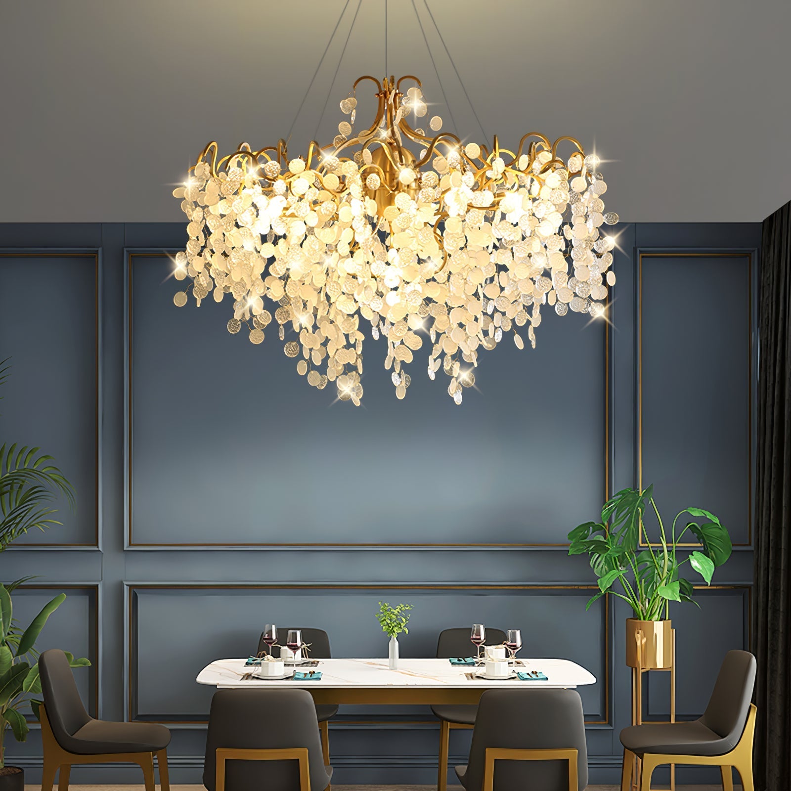 Shiro Noda Round Chandelier - Nuvé