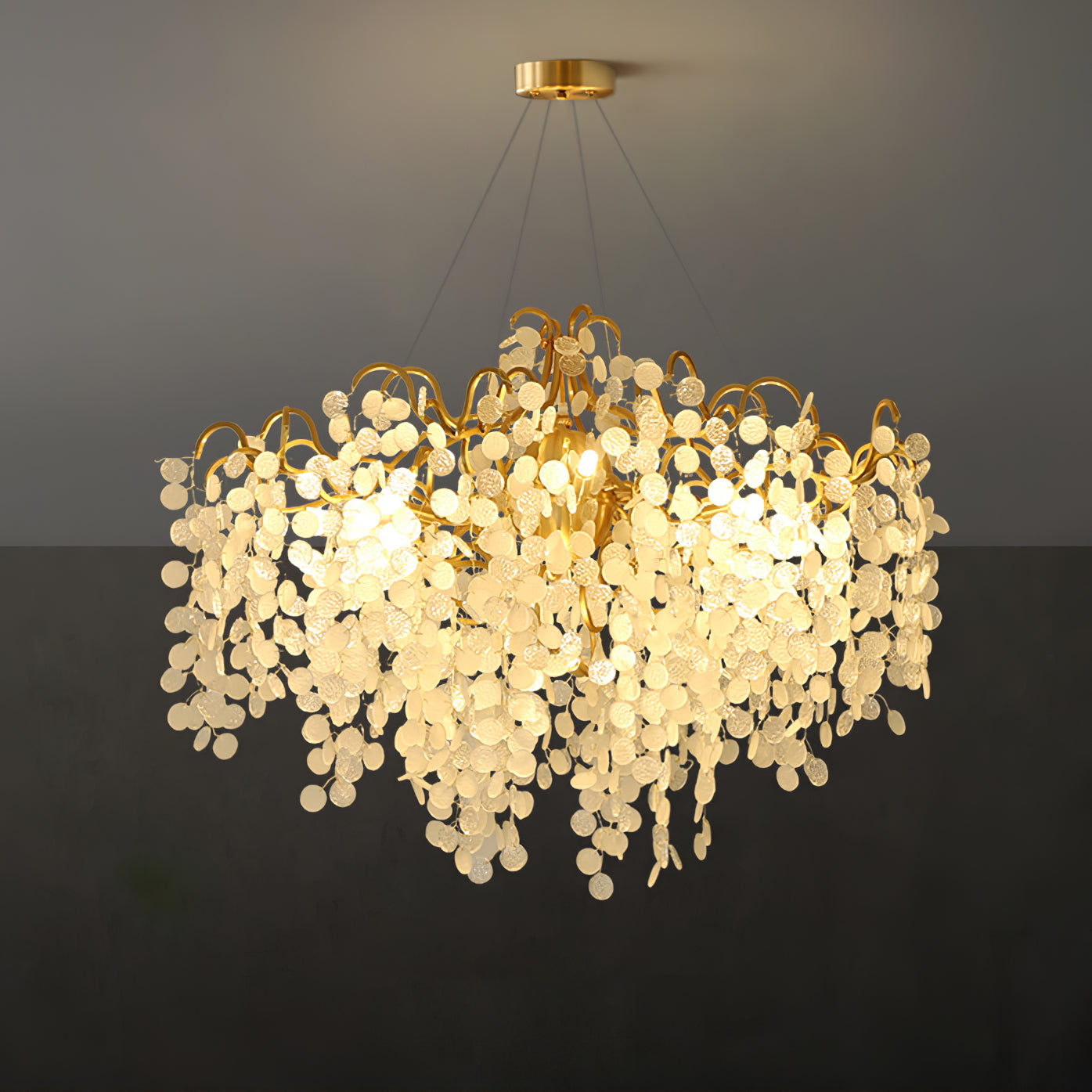 Shiro Noda Round Chandelier - Nuvé