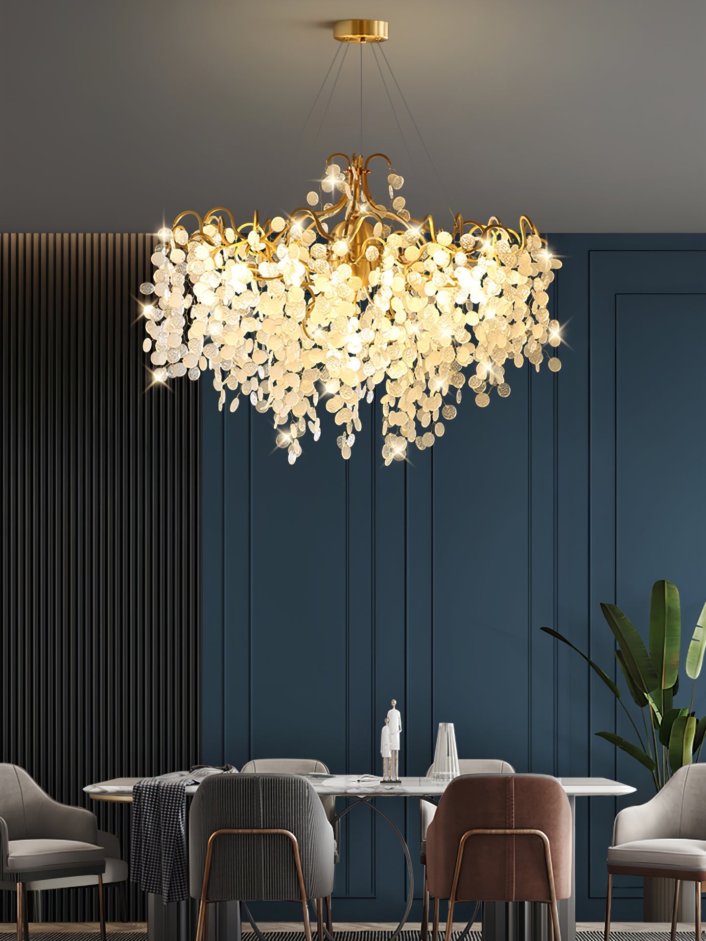Shiro Noda Round Chandelier - Nuvé