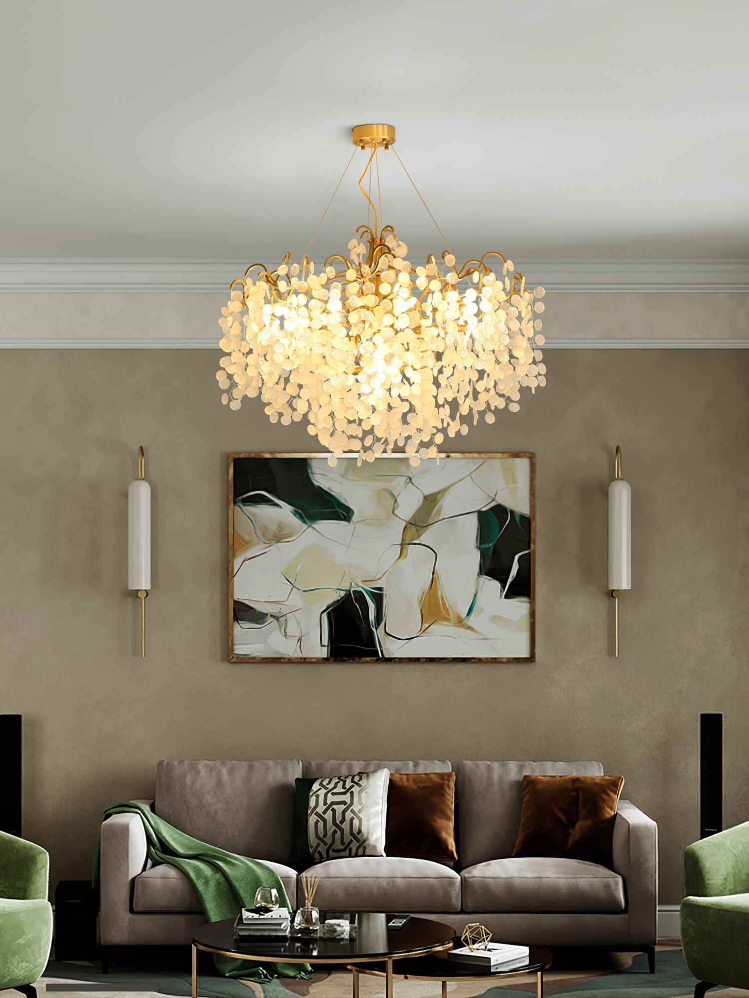 Shiro Noda Round Chandelier - Nuvé