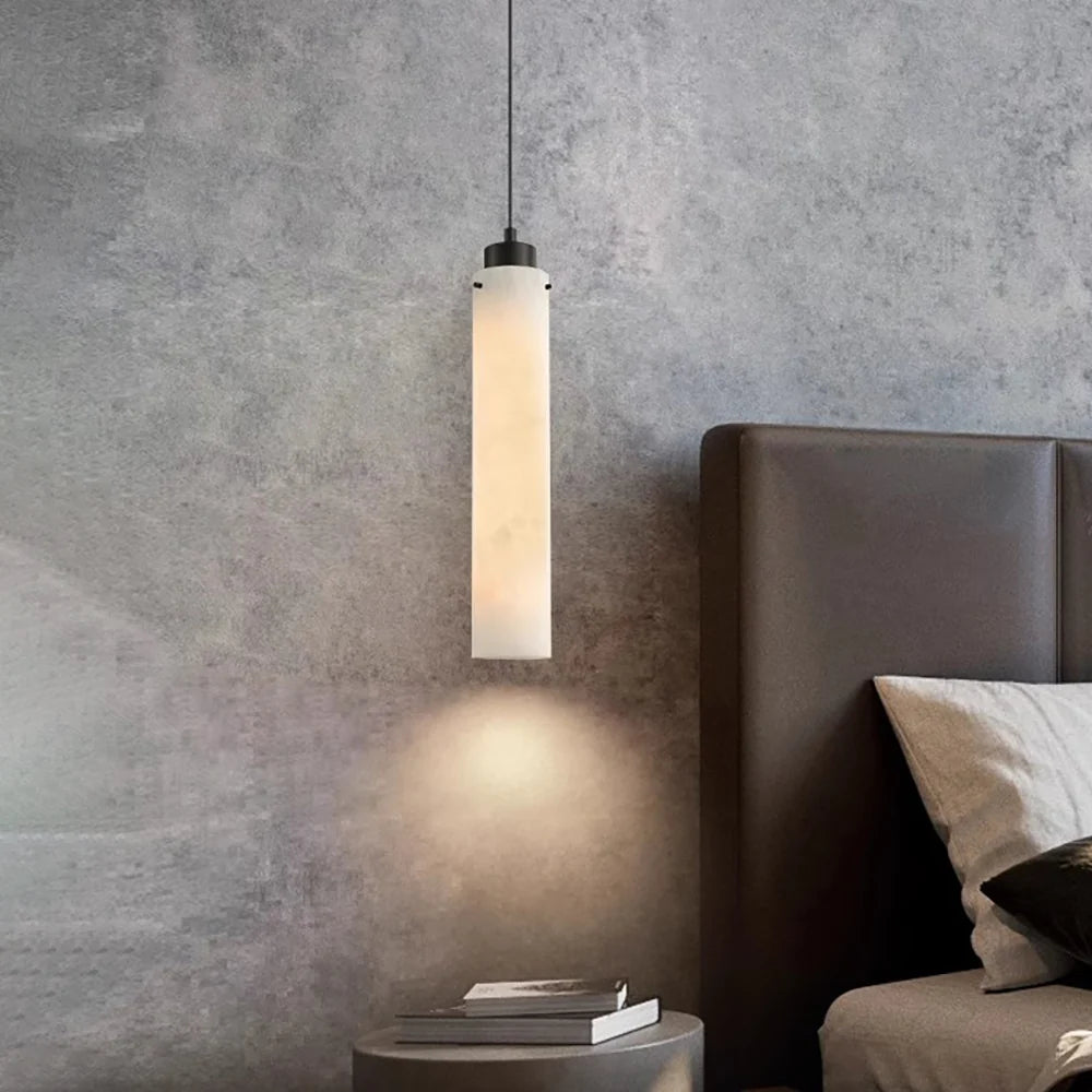 Simple Alabaster Pendant Lamp - Nuvé