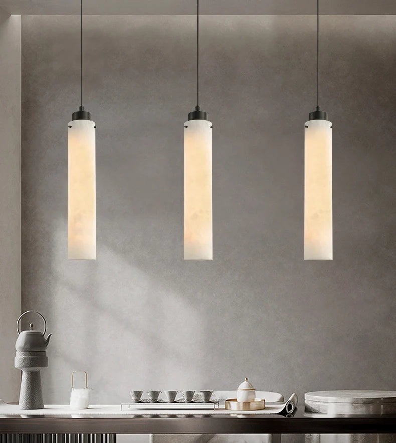 Simple Alabaster Pendant Lamp - Nuvé