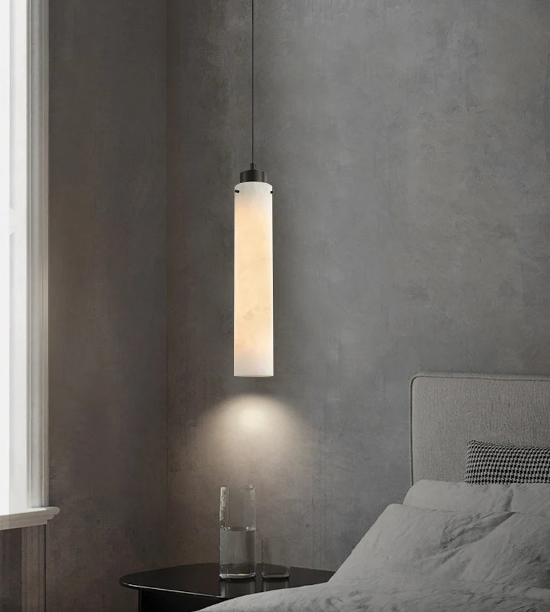 Simple Alabaster Pendant Lamp - Nuvé