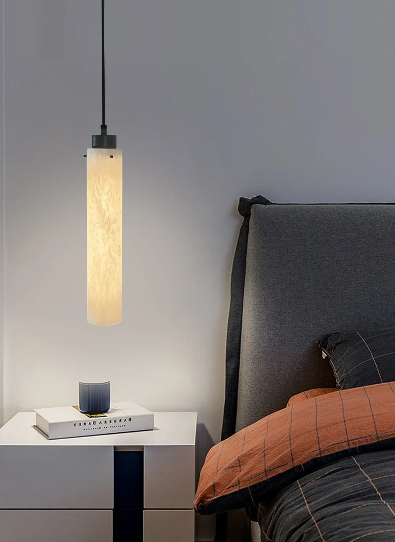 Simple Alabaster Pendant Lamp - Nuvé