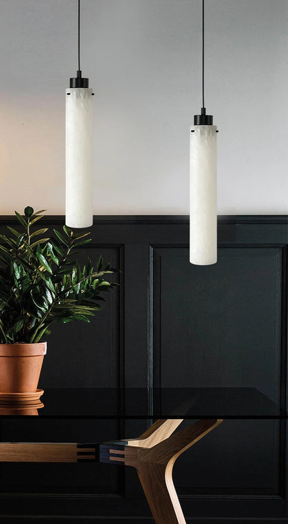 Simple Alabaster Pendant Lamp - Nuvé