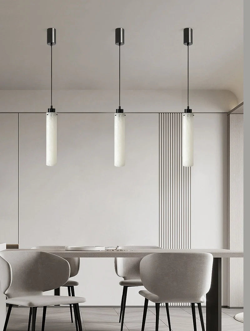 Simple Alabaster Pendant Lamp - Nuvé