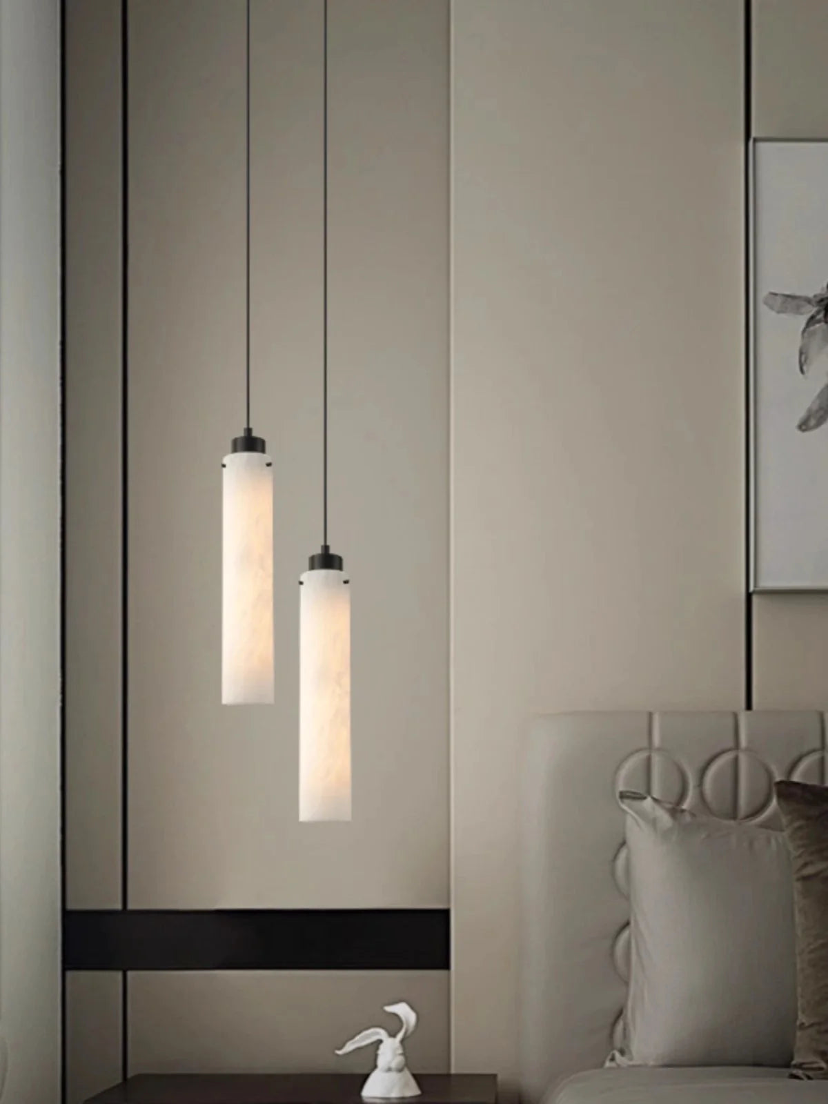 Simple Alabaster Pendant Lamp - Nuvé