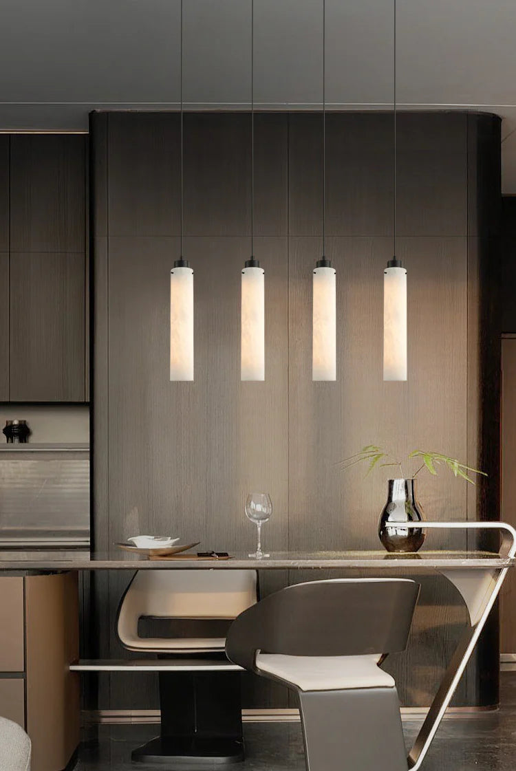 Simple Alabaster Pendant Lamp - Nuvé