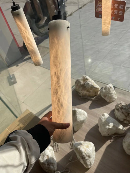 Simple Alabaster Pendant Lamp - Nuvé