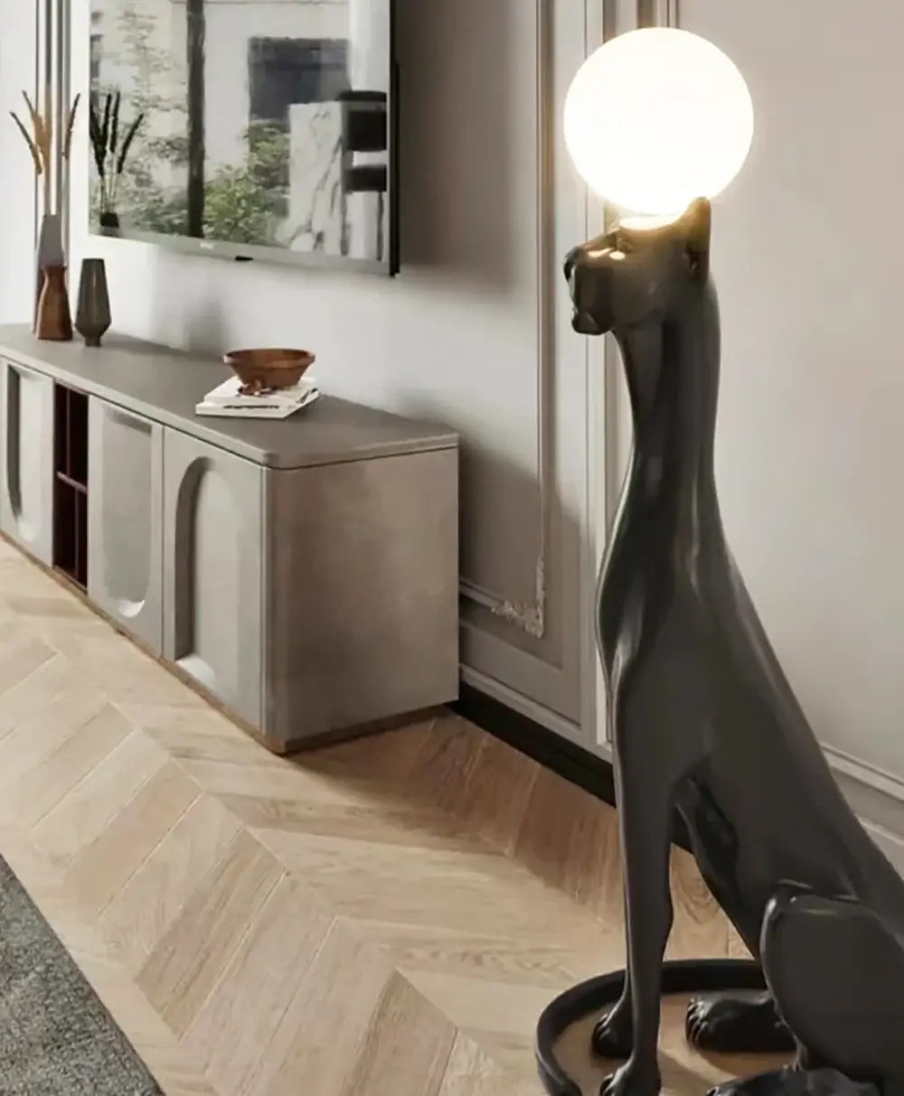 Sitting Dog Rylight Novelty Floor Lamp - Nuvé