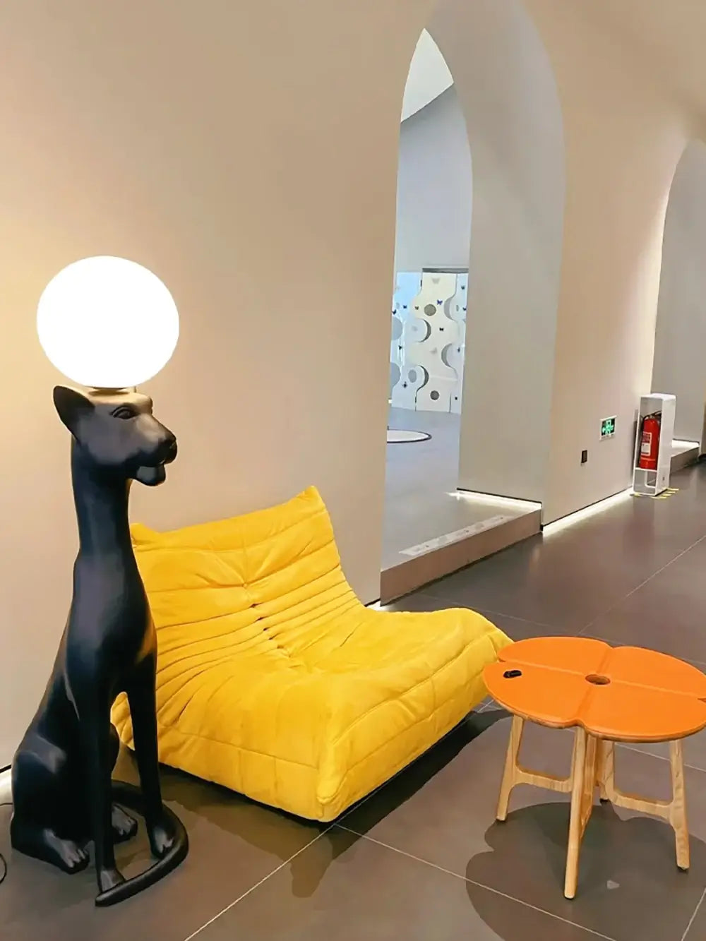 Sitting Dog Rylight Novelty Floor Lamp - Nuvé