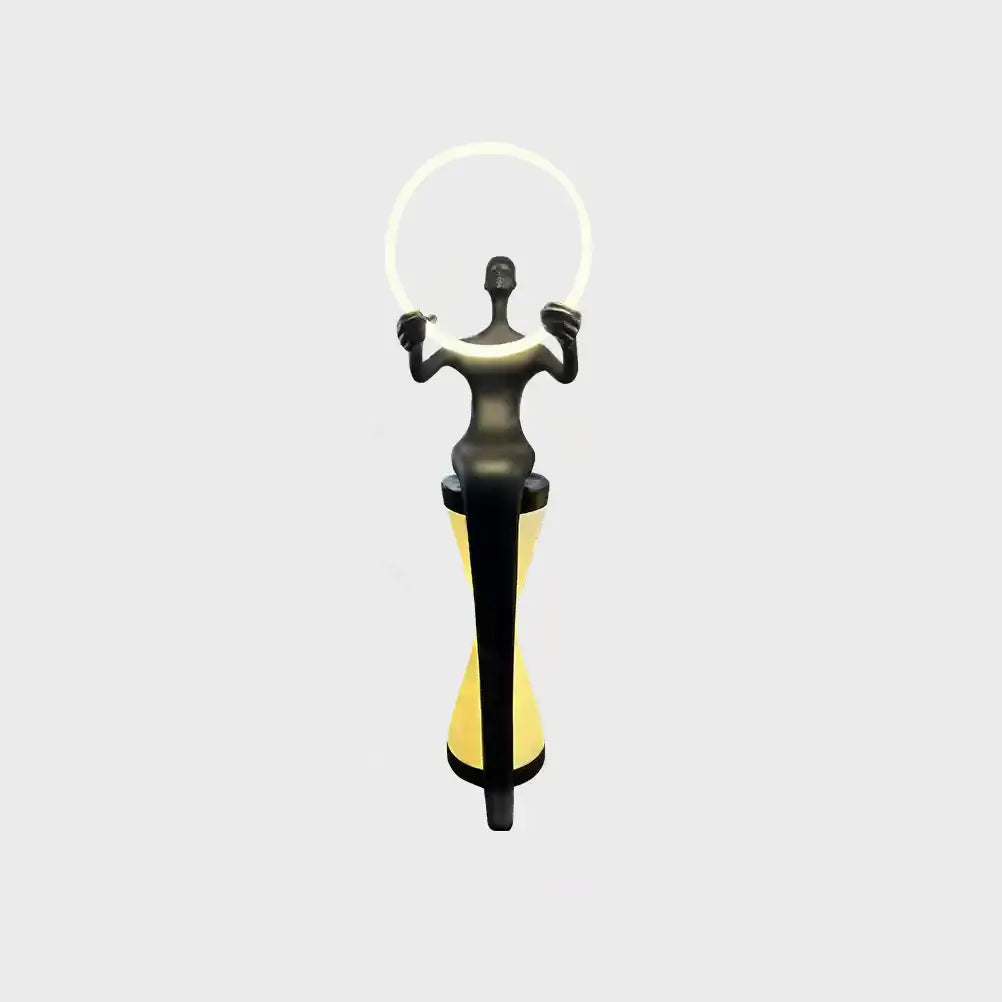 Sitting Man Statue Floor Lamp - Nuvé