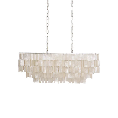 Skye Rectangular Tiered Chandelier - Nuvé