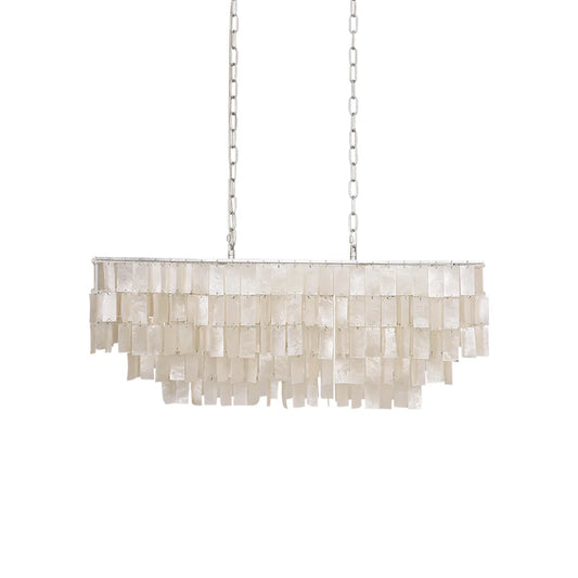 Skye Rectangular Tiered Chandelier - Nuvé