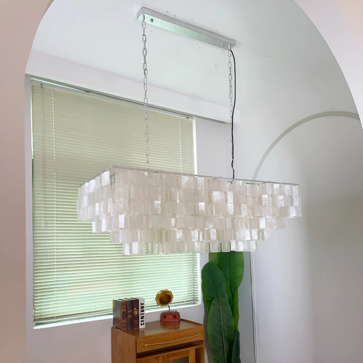 Skye Rectangular Tiered Chandelier - Nuvé