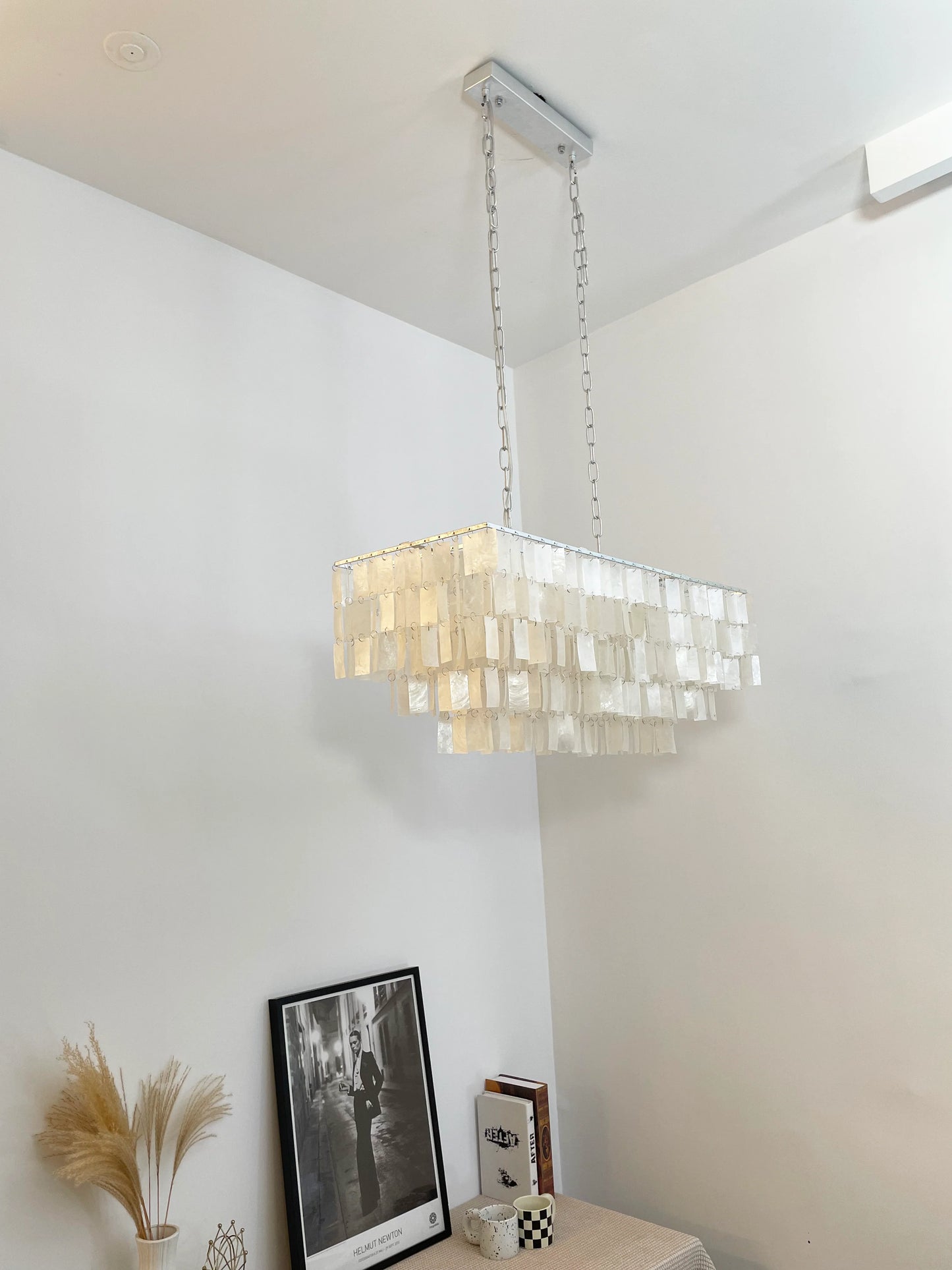 Skye Rectangular Tiered Chandelier - Nuvé