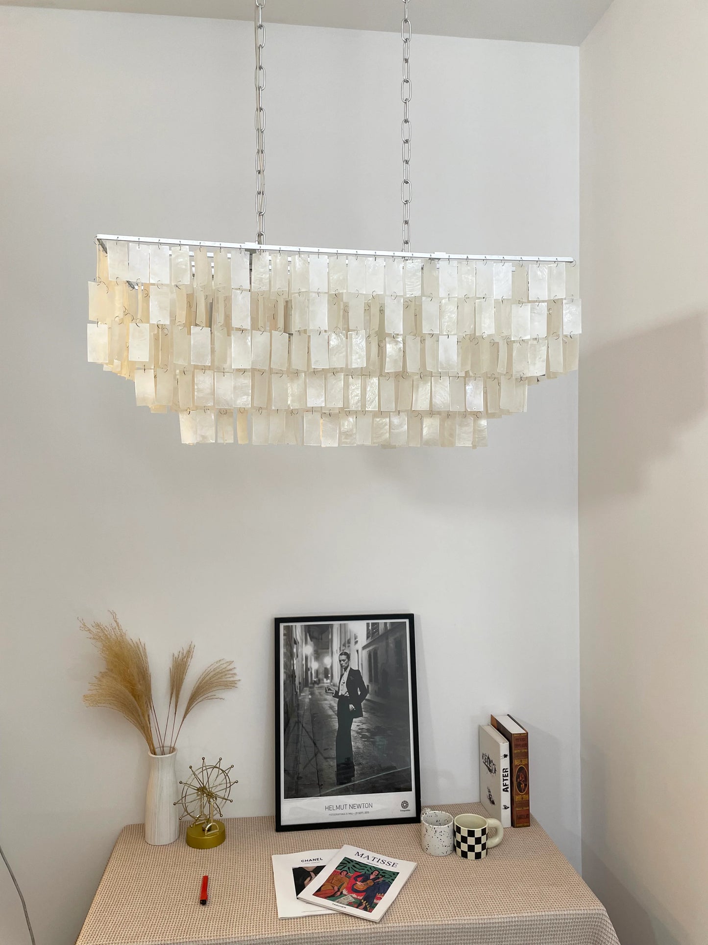 Skye Rectangular Tiered Chandelier - Nuvé