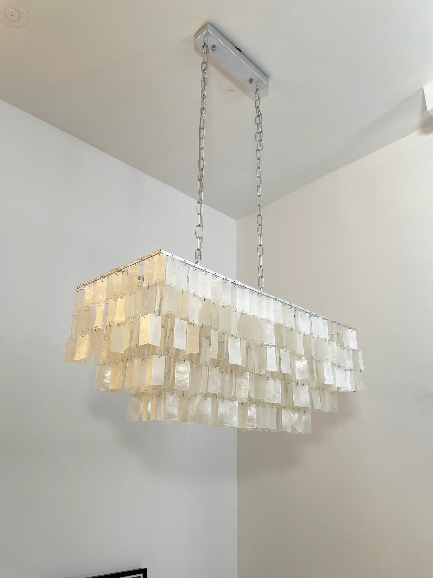 Skye Rectangular Tiered Chandelier - Nuvé