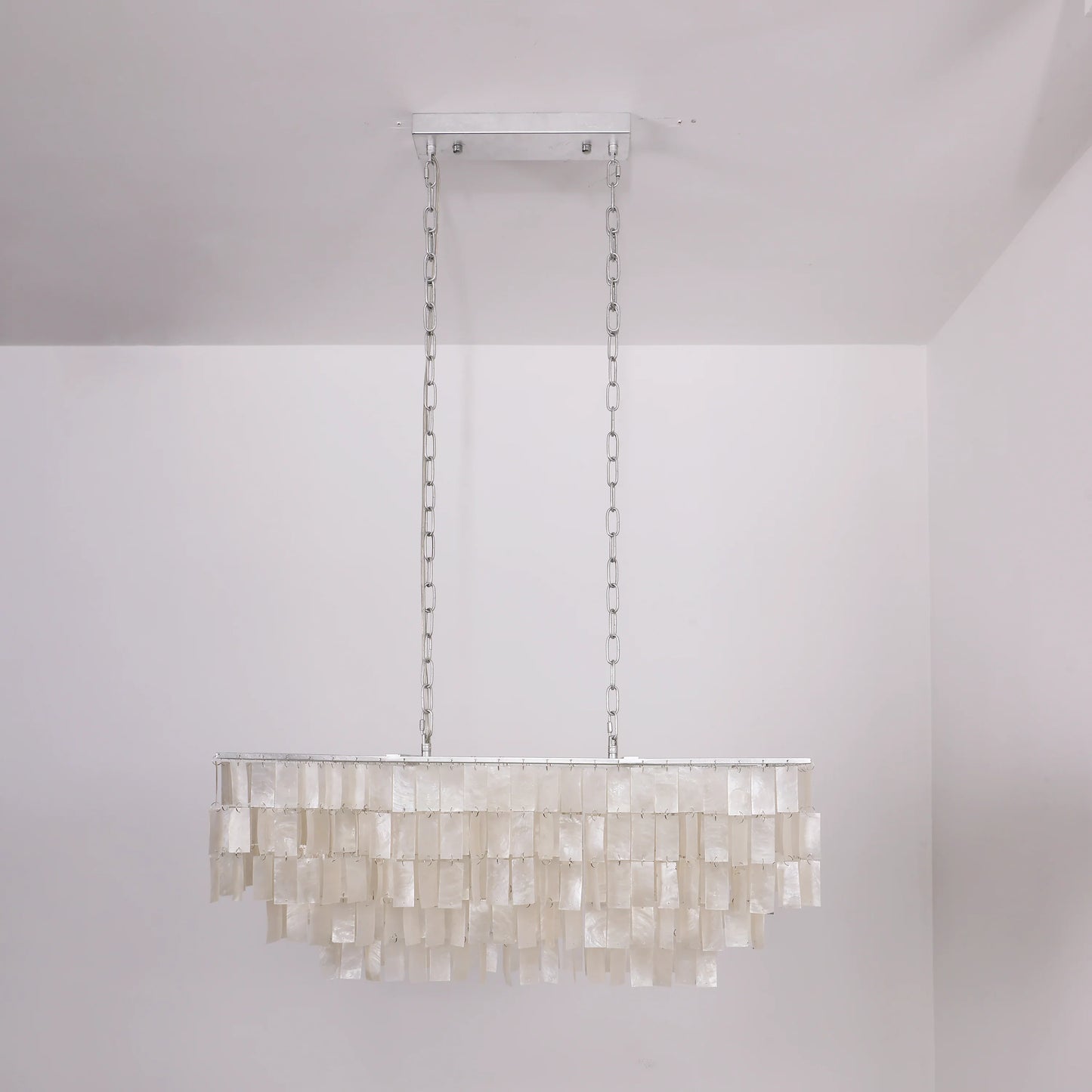 Skye Rectangular Tiered Chandelier - Nuvé