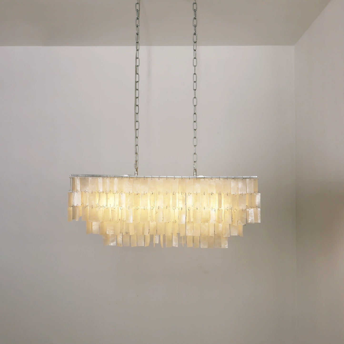 Skye Rectangular Tiered Chandelier - Nuvé