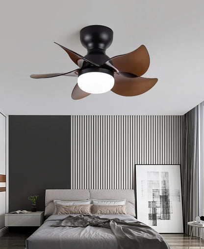 Small 5 Blades Ceiling Fan Lamp - Nuvé