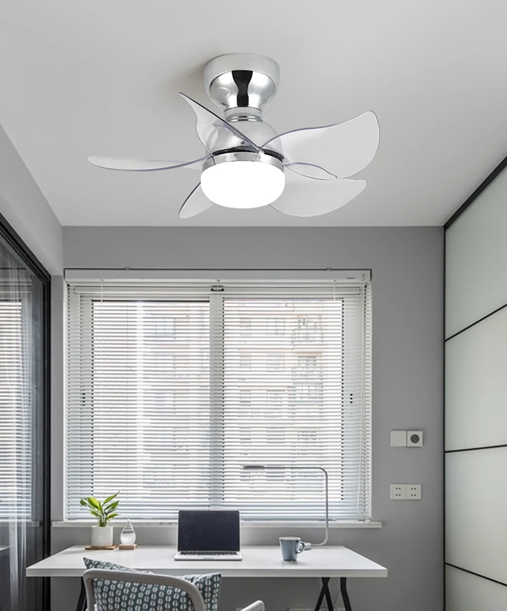 Small 5 Blades Ceiling Fan Lamp - Nuvé