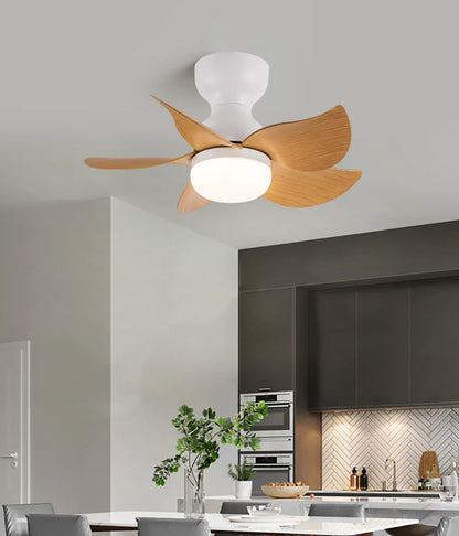 Small 5 Blades Ceiling Fan Lamp - Nuvé