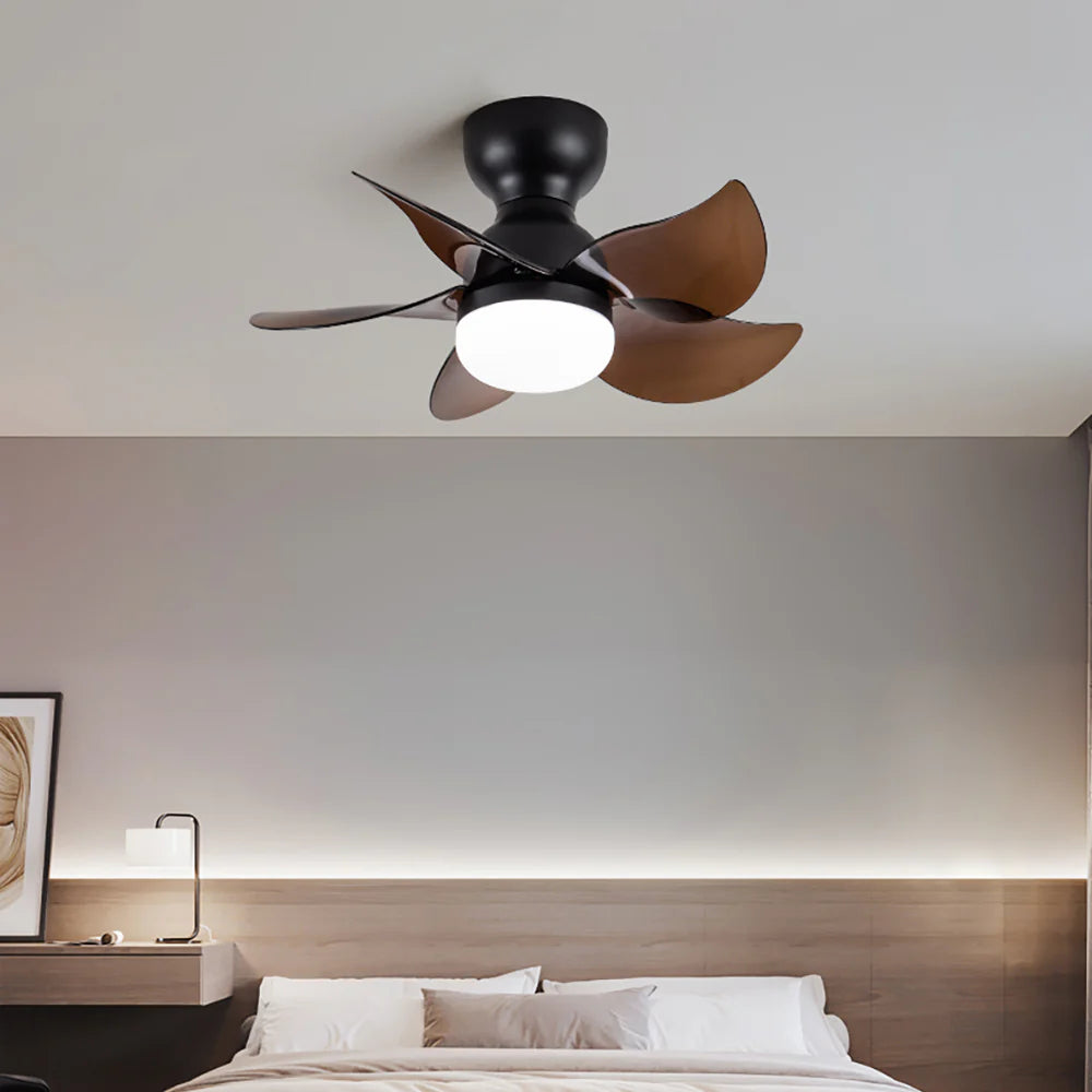 Small 5 Blades Ceiling Fan Lamp - Nuvé