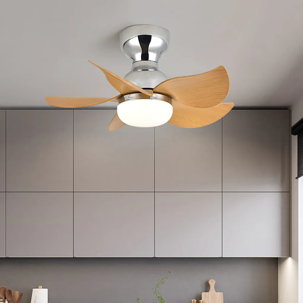 Small 5 Blades Ceiling Fan Lamp - Nuvé