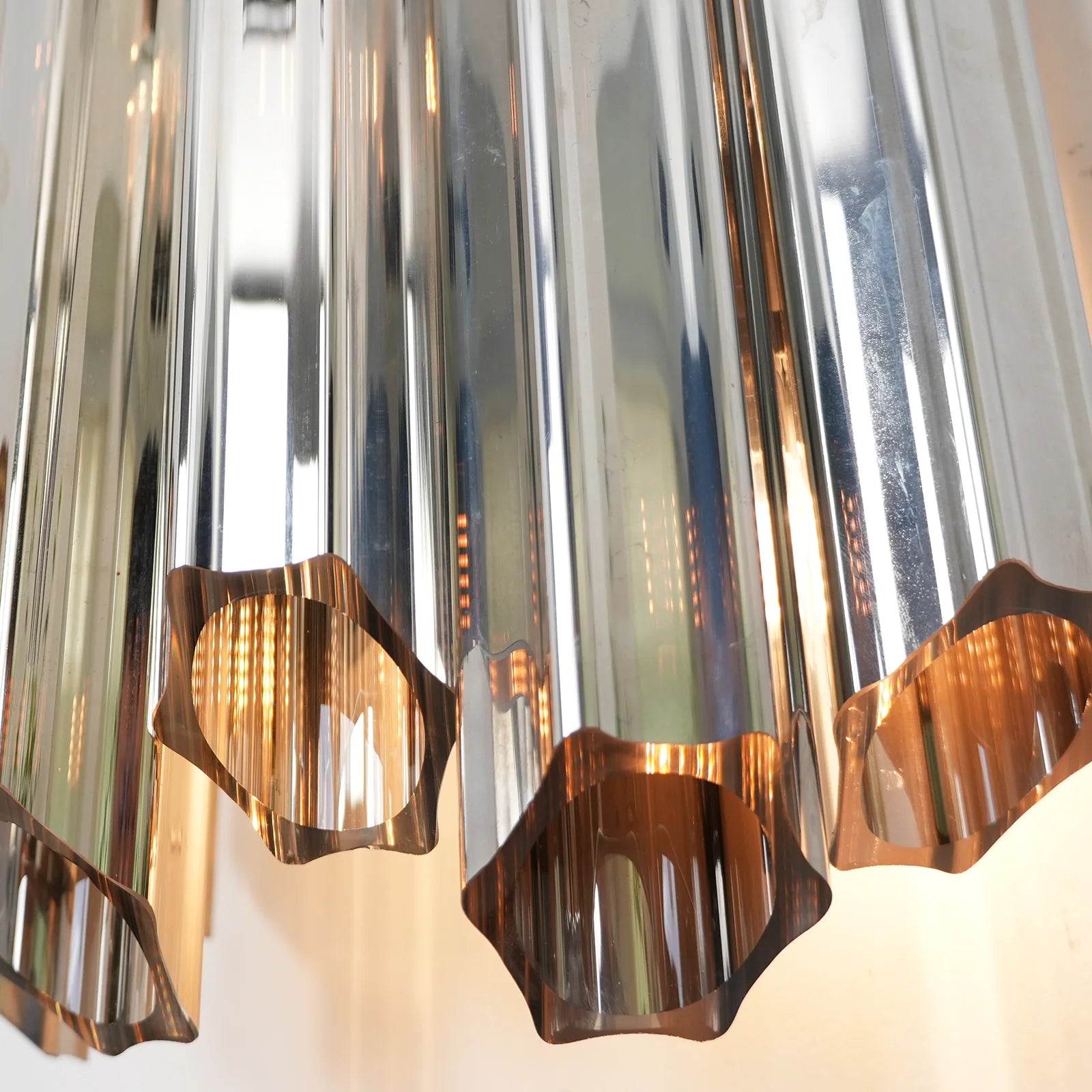 Smoked Mirror Palermo Wall Light - Nuvé