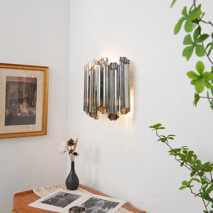 Smoked Mirror Palermo Wall Light - Nuvé