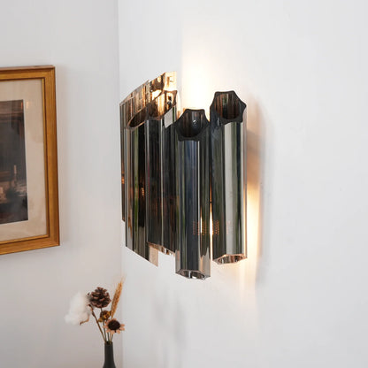 Smoked Mirror Palermo Wall Light - Nuvé